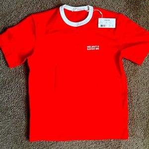 HELMUT LANG LIFEGUARD TEE XS BRAND NEW w Tags